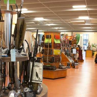 Don Aslett's antique vacuum collection