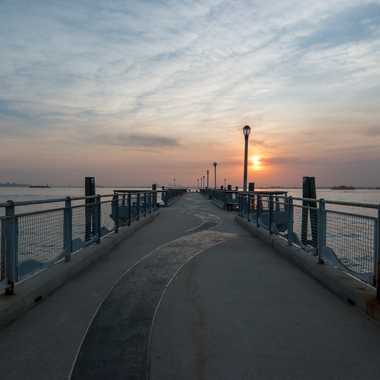 View from the pier