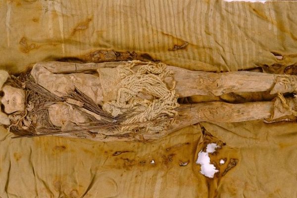 The mummies of Tarim Basin are up to 3,600 years old.