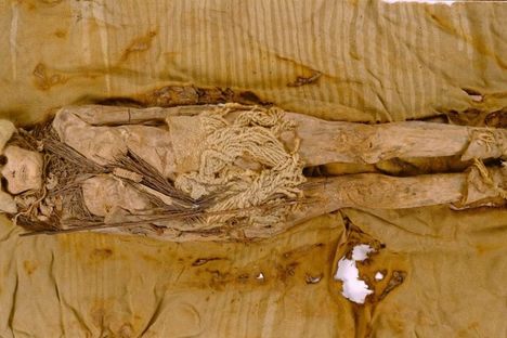 The mummies of Tarim Basin are up to 3,600 years old.