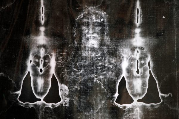 The Shroud of Turin, currently housed in the Cathedral of St. John the Baptist, was first shown publicly in the 14th century.