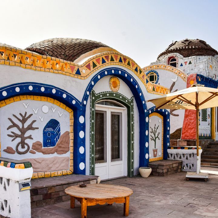 Nubian village in Aswan.