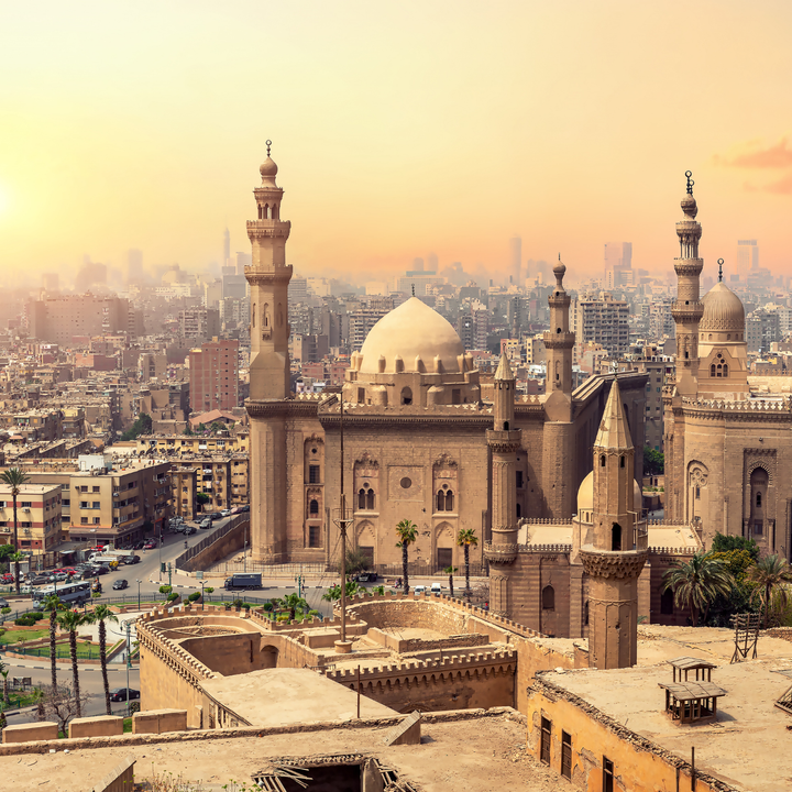 Mosque-Madrasa of Sultan Hassan.